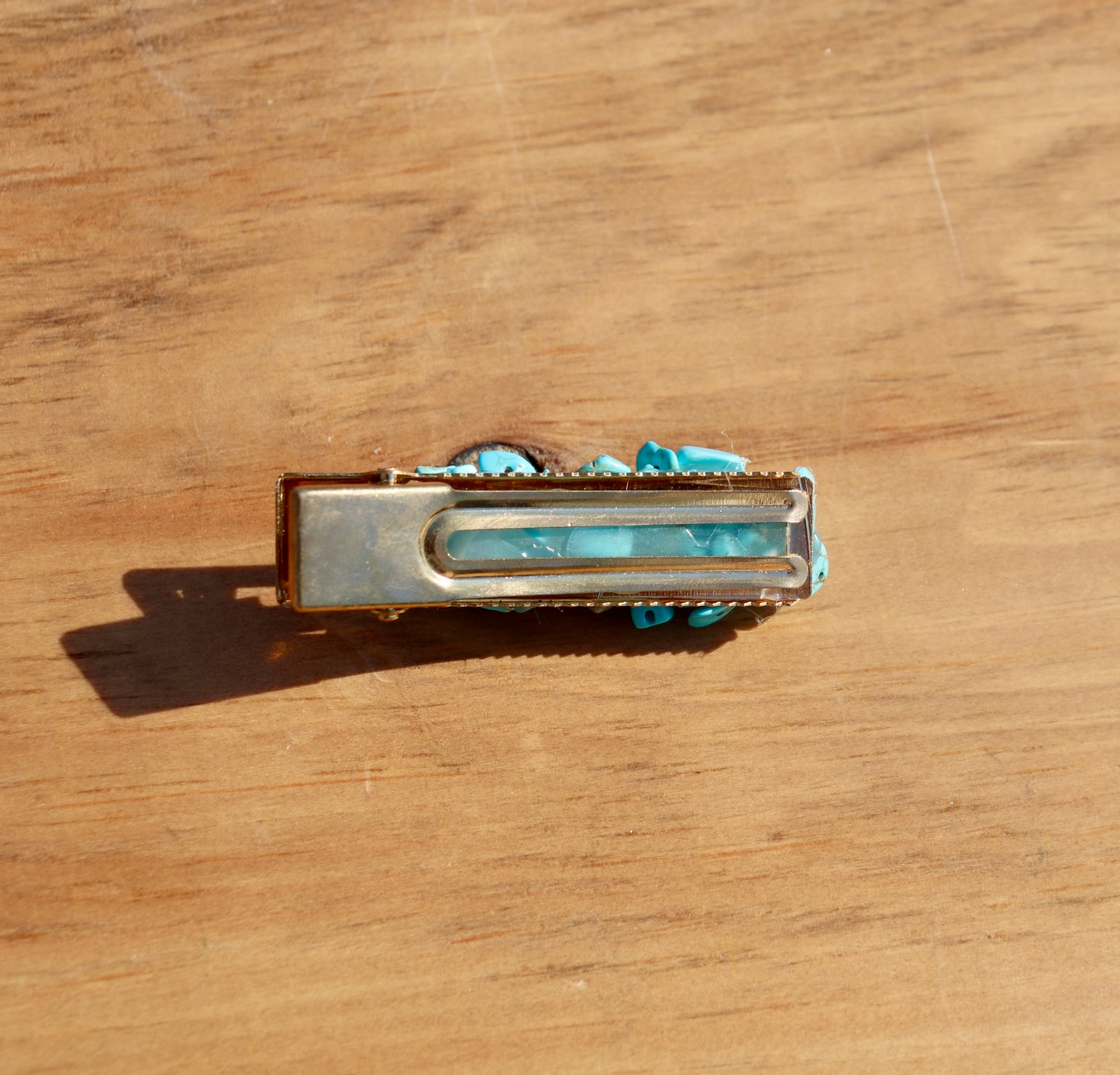 Turquoise Stone Barrette