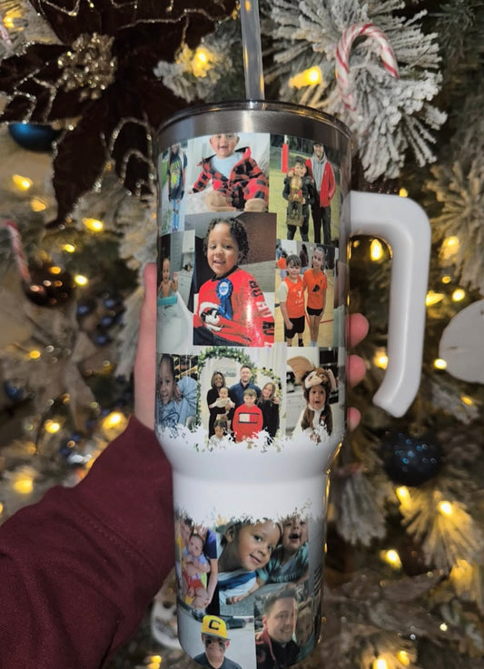 Custom Collage 40oz Tumbler