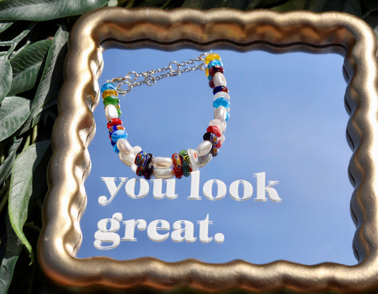 Ocean Confetti Bracelet