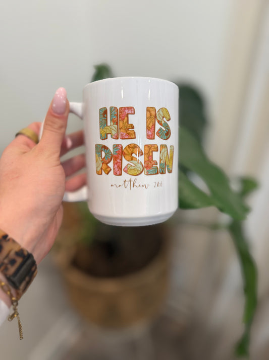 He Is Risen Mug