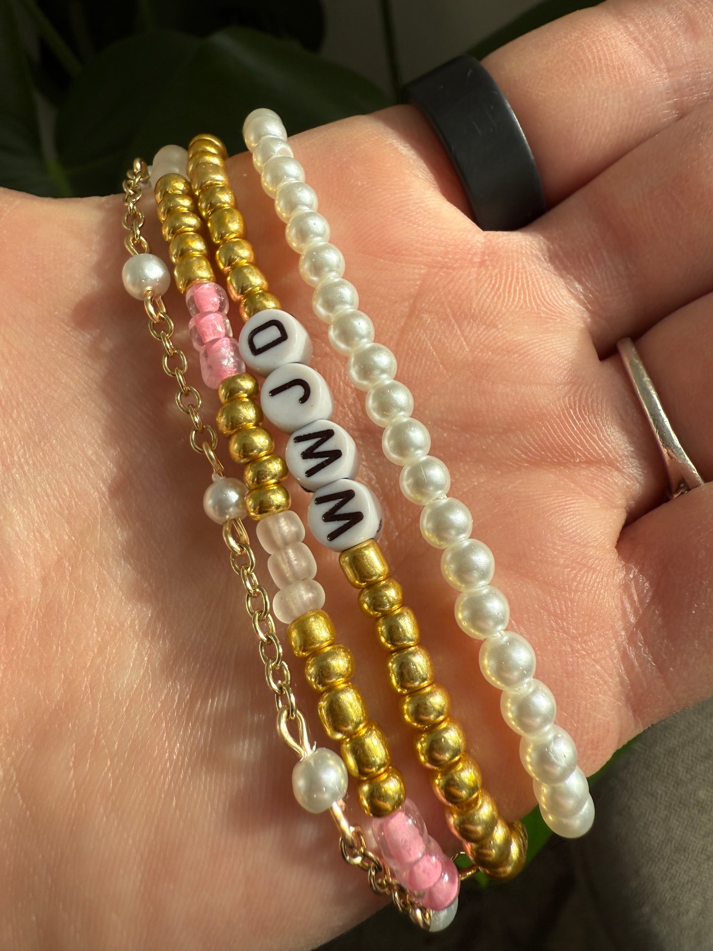 WWJD Stack Bracelet