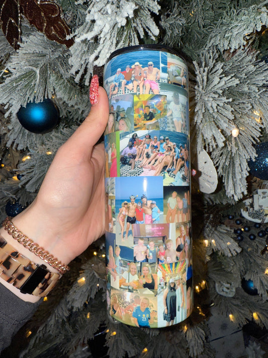Custom Collage 20oz Tumbler