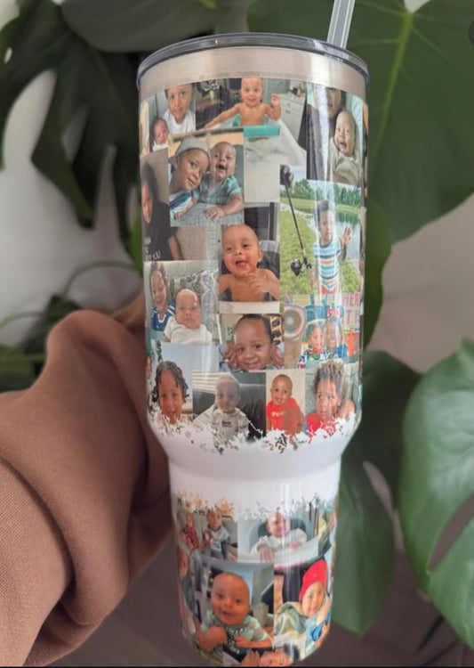 Custom Collage 40oz Tumbler